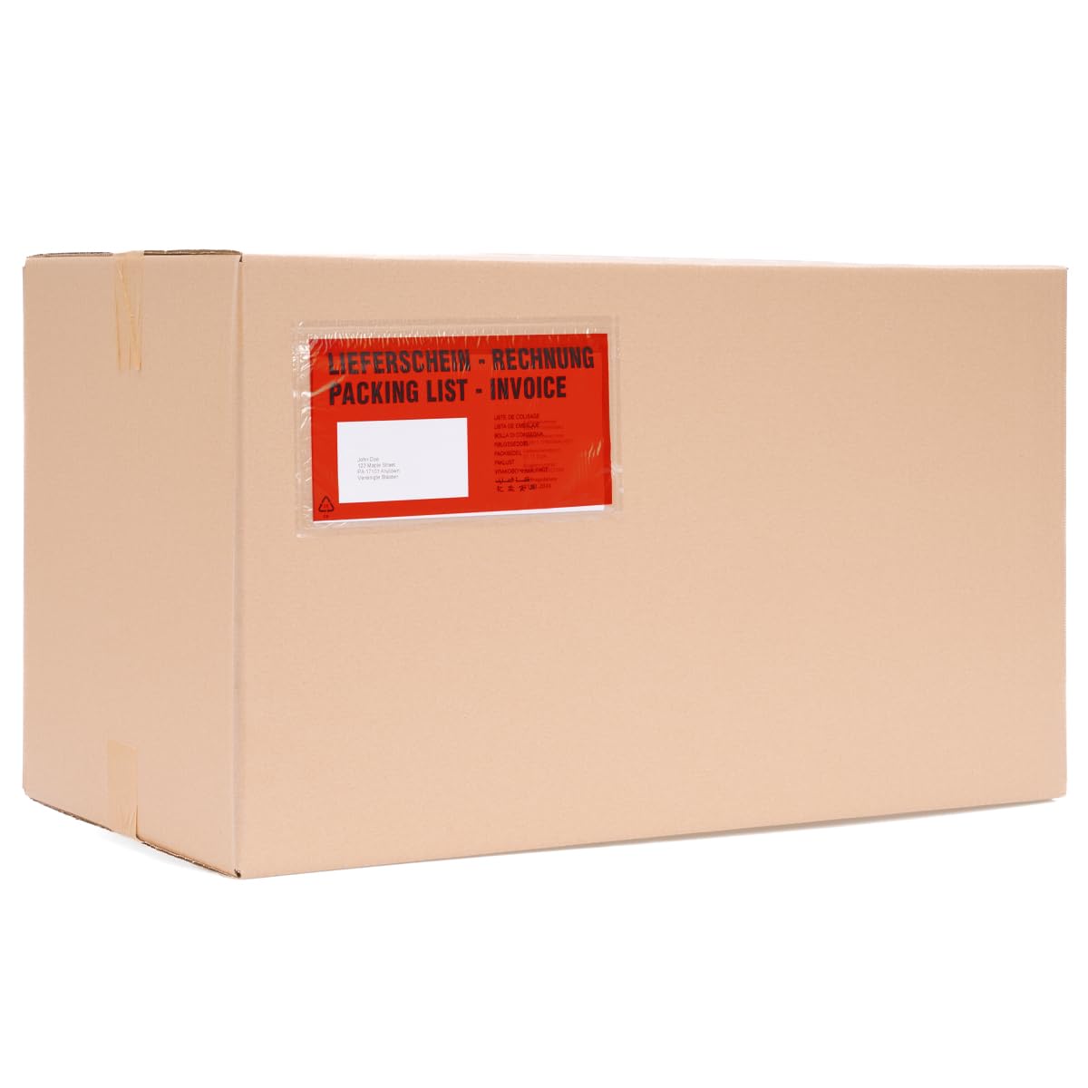 verpacking-lieferscheintaschen-din-lang-versandtasche-rot-100-st-ck image 4