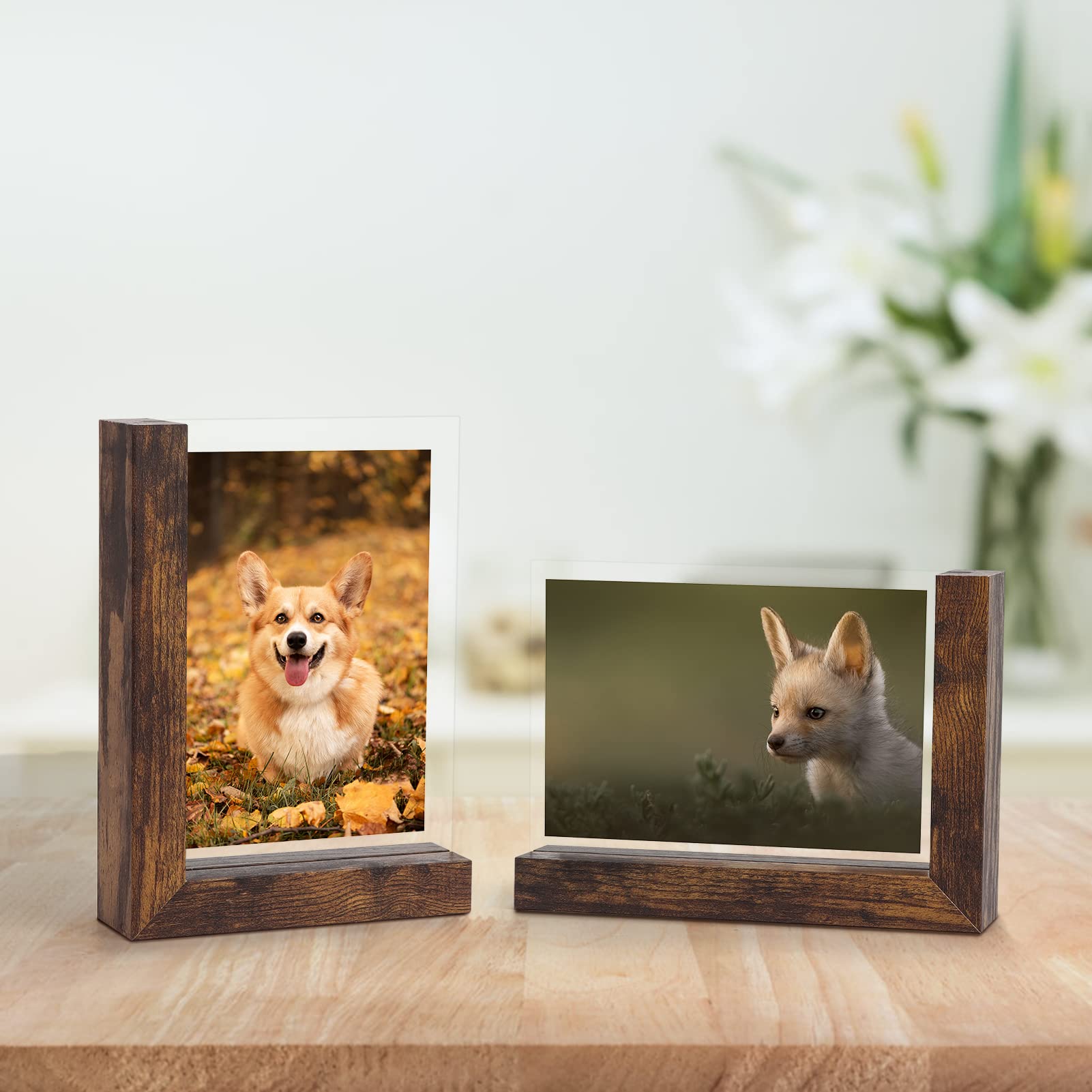 rlavbl-picture-frames-glasbilderrahmen-10x15-braun-2er-set image 4