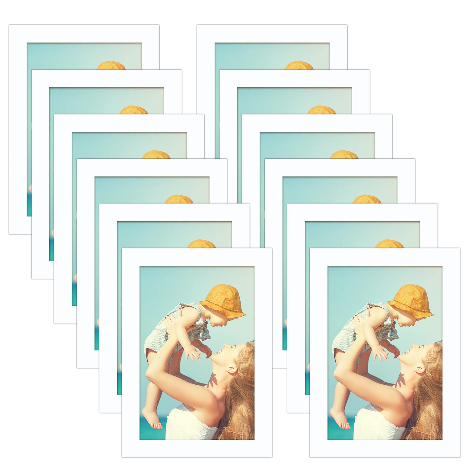 rlavbl-picture-frames-a4-bilderrahmen-silber-12er-set-selbstklebend image 7