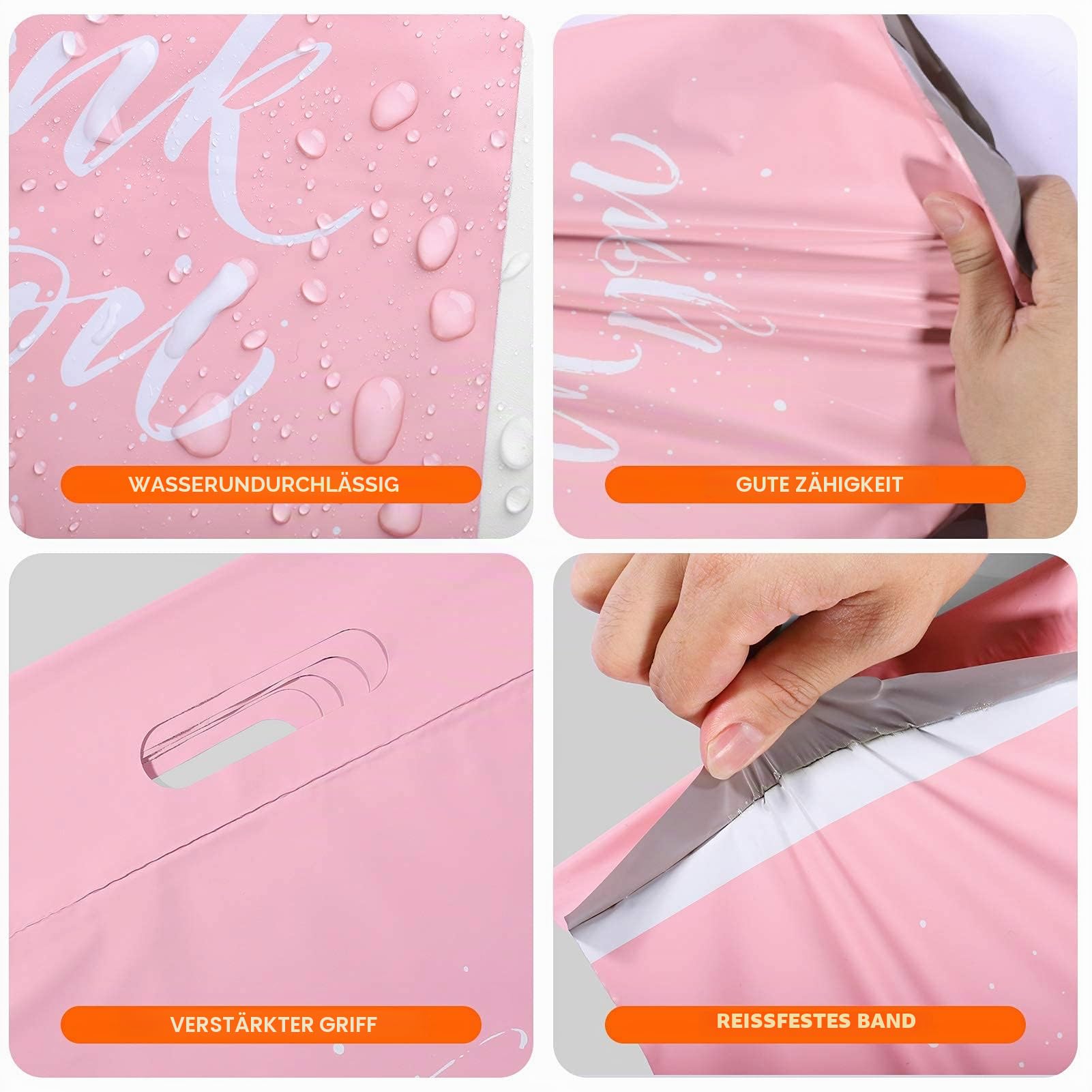 switory-mailing-bags-versandtasche-griff-rosa-262x330-100-st-ck image 3