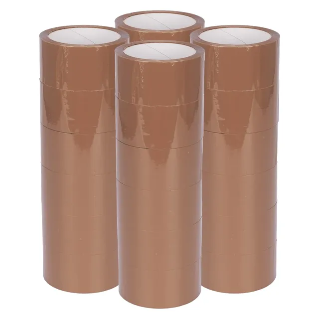 verpacking-klebeband-braun-50mm-x-66m-pp-leise-24-rollen image 1