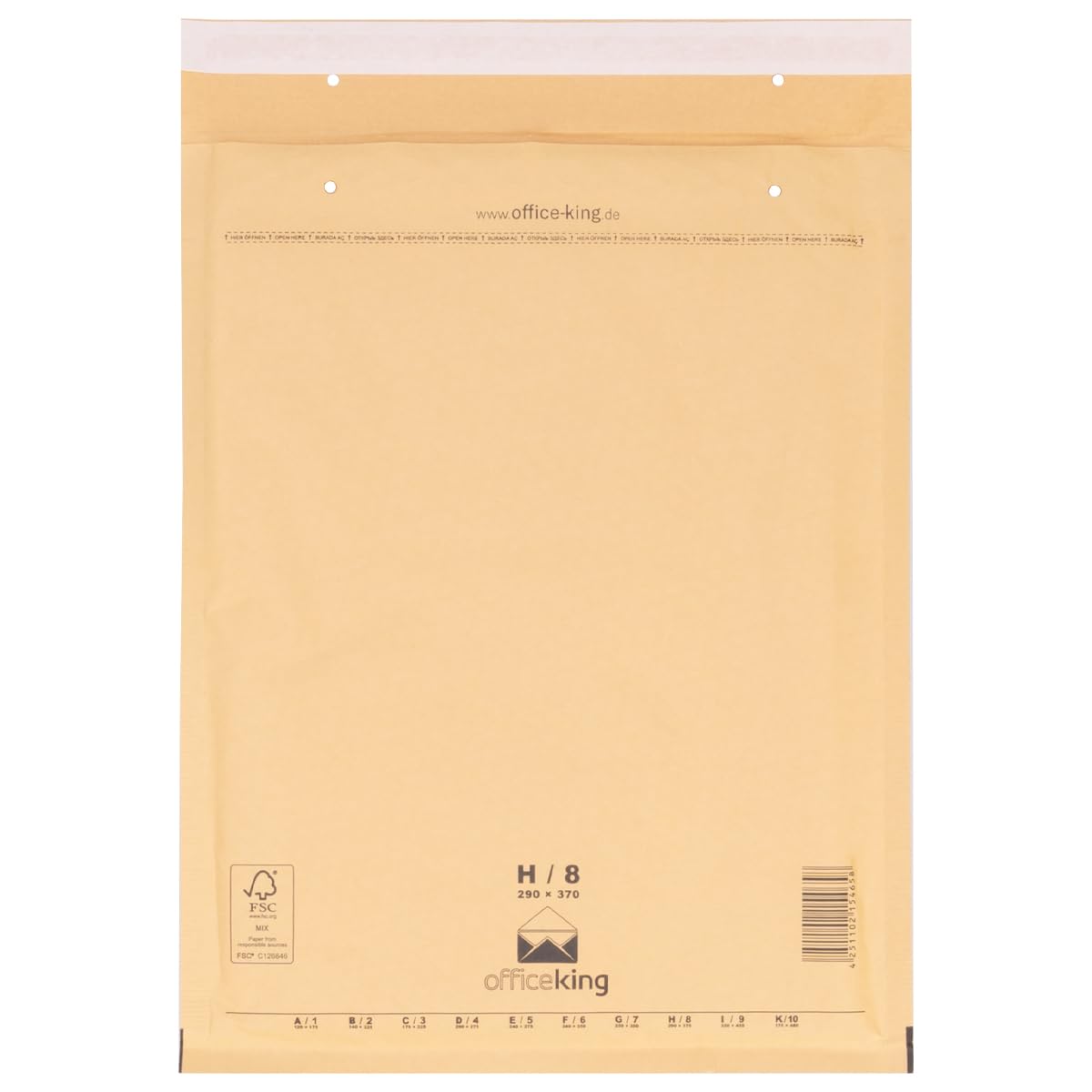 verpacking-versandtaschen-luftpolstertasche-h8-braun-100-st-ck image 1