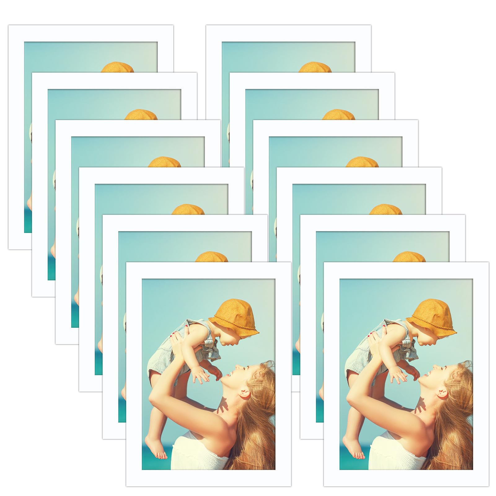 rlavbl-picture-frames-a4-bilderrahmen-silber-12er-set-selbstklebend image 6