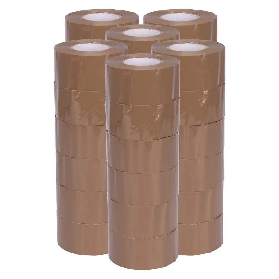 verpacking-high-tack-packband-pp-braun-48mm-x-150m-36-rollen image 1