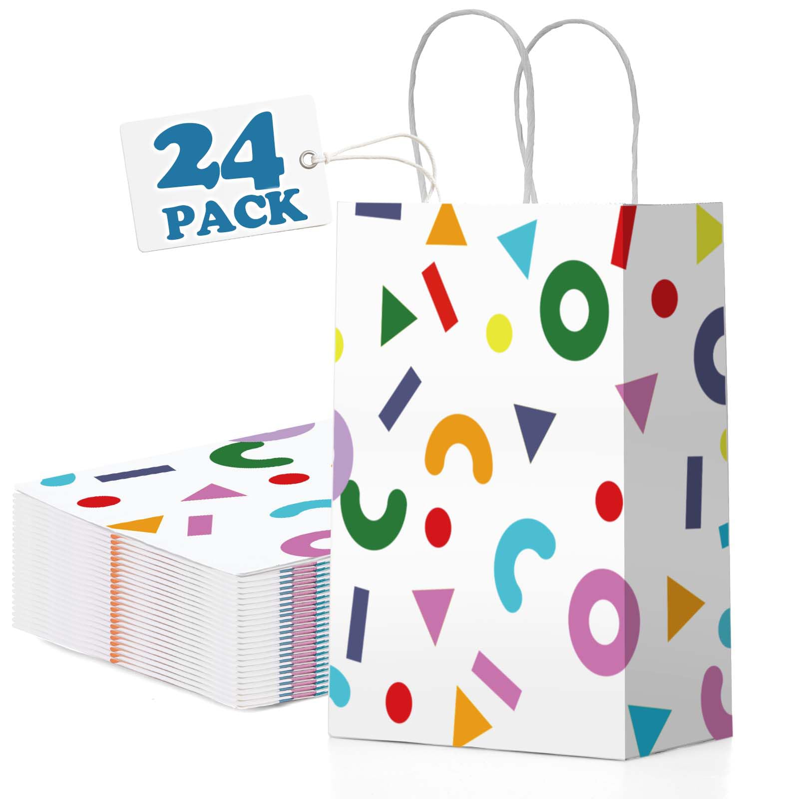 switory-gift-bags-bausteine-geschenkt-ten-wei-24-st-ck-15x8x21cm image 1