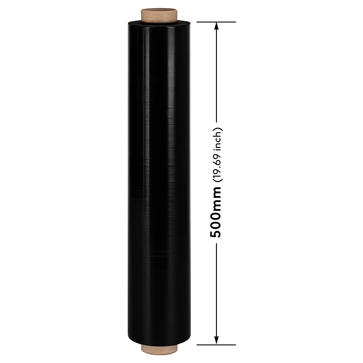 verpacking-stretchfolie-23my-schwarz-500mmx300m-1-rolle image 2