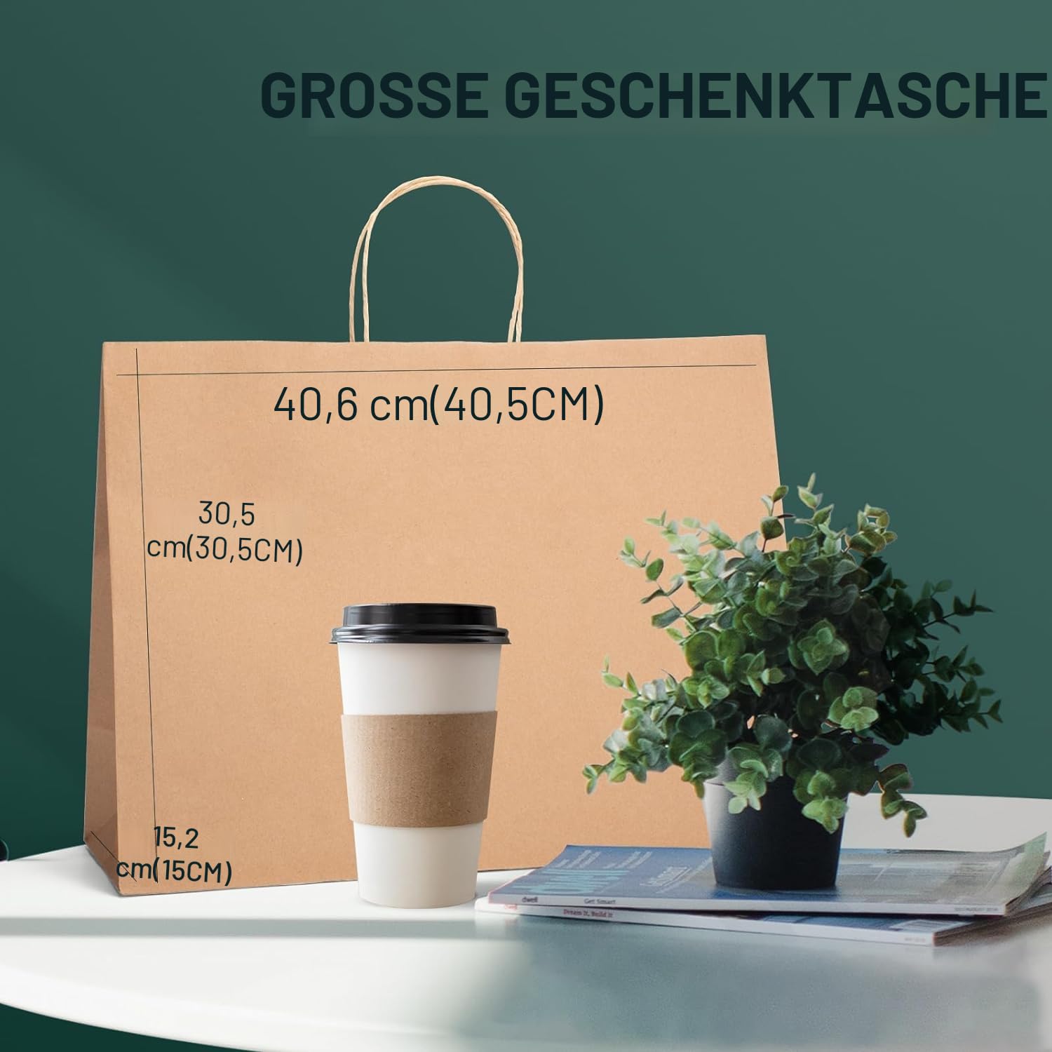 switory-gift-bags-papiert-ten-braun-25-st-ck-41x15x30-cm-kraftpapier image 2