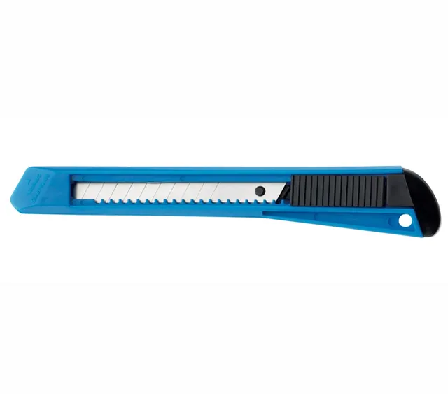 verpacking-cuttermesser-9-mm-teppichmesser-blau-mit-abbrechklinge image 1
