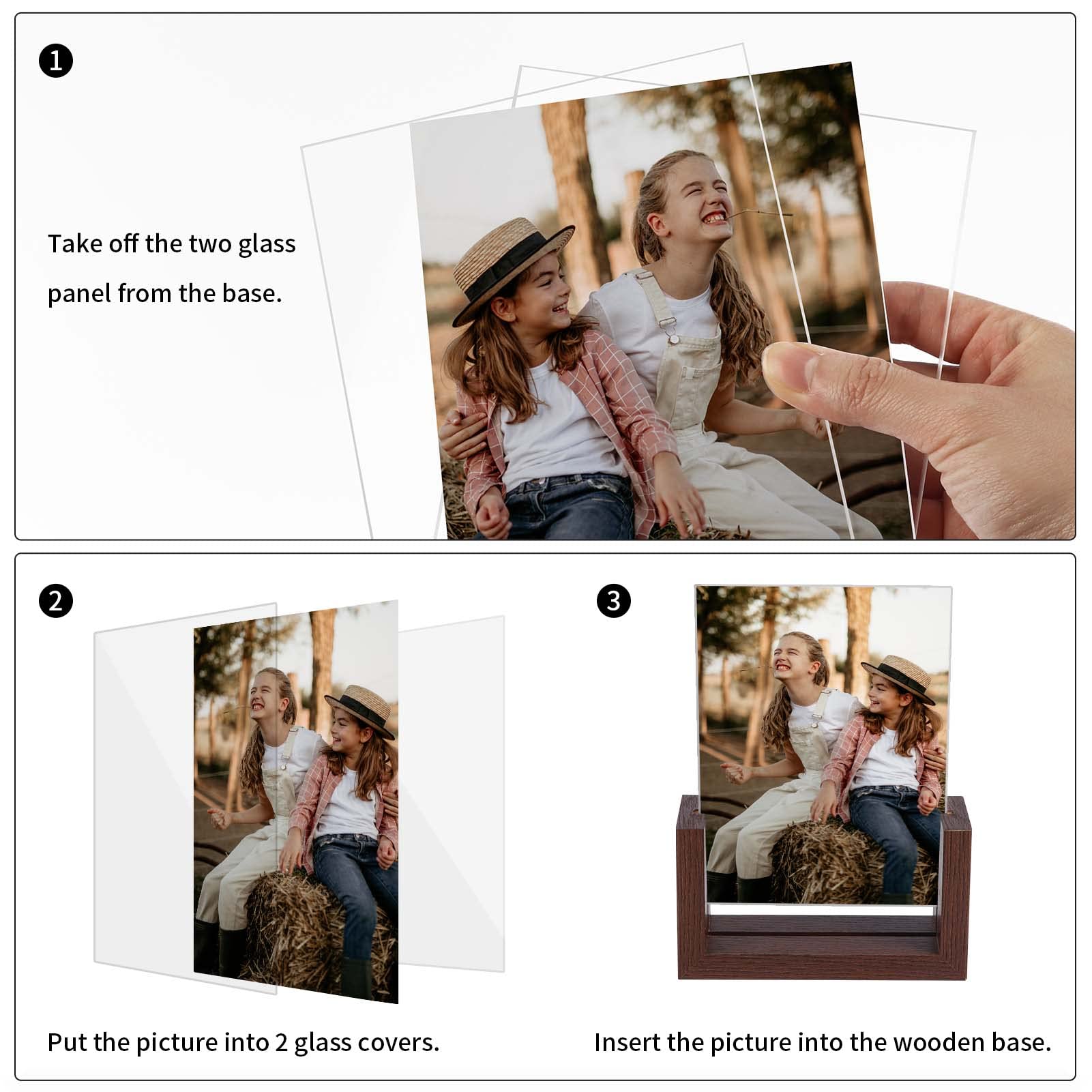 rlavbl-picture-frames-bilderrahmen-glas-10x15cm-2er-set-braun image 6