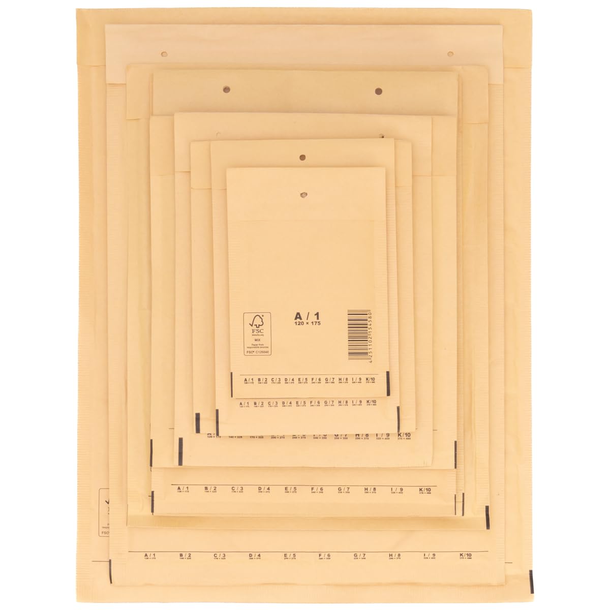 verpacking-g7-luftpolstertaschen-230x340-mm-braun-600-st-ck-selbstklebend image 8