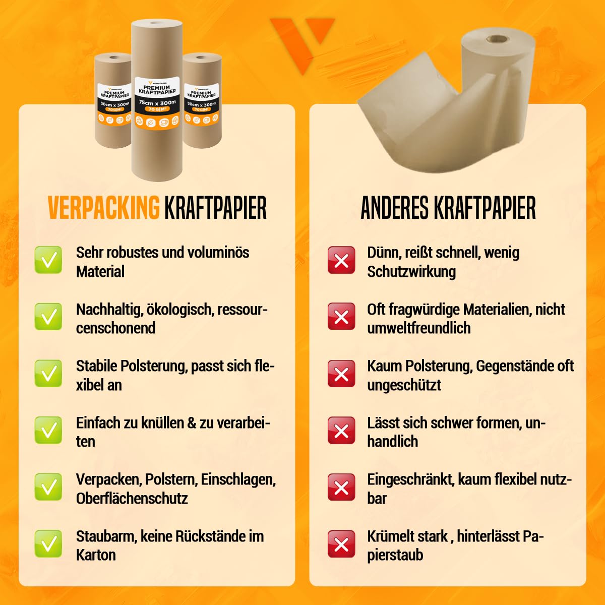 verpacking-polstermaterial-kraftpapier-50cmx300m-packpapier-braun image 6