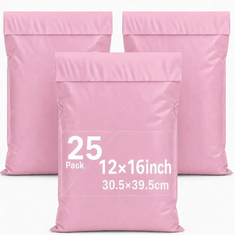 switory-mailing-bags-30-5x39-5cm-versandtasche-hellrosa-25-st-ck image 1