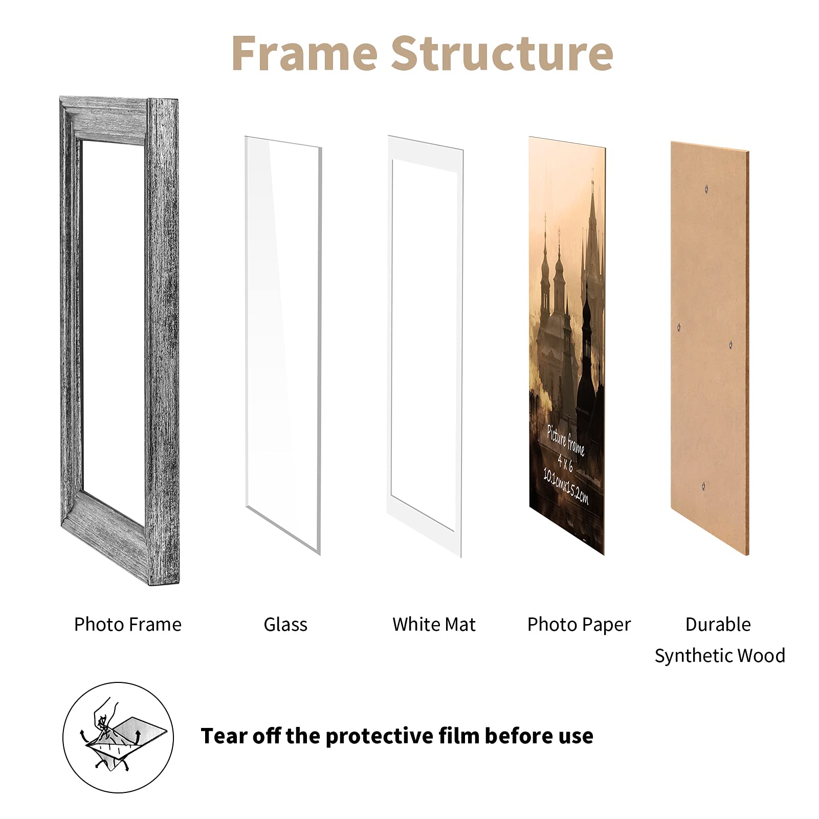 rlavbl-picture-frames-bilderrahmen-silber-10x15-6er-set image 5