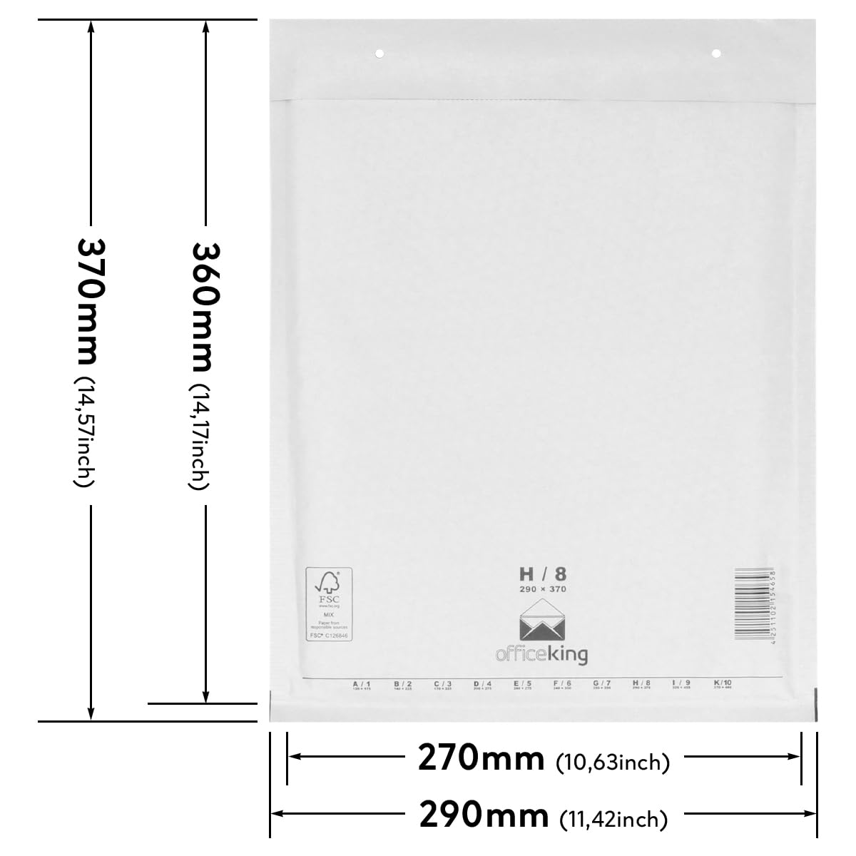 verpacking-versandtaschen-luftpolster-h-8-290x370-50-st-wei image 2