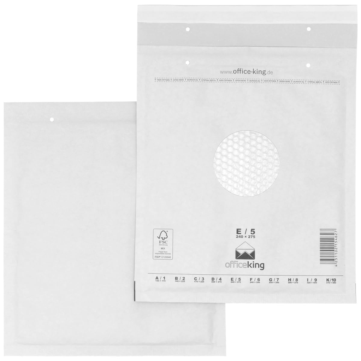 verpacking-versandtaschen-e5-240x275mm-luftpolstertasche-weiss-200st image 4