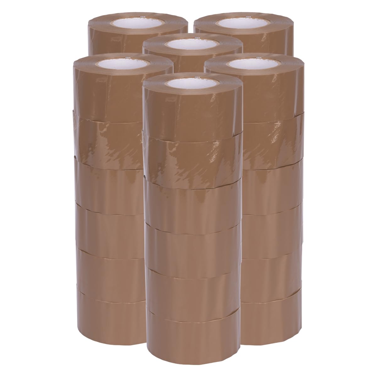 verpacking-high-tack-packband-pp-braun-48mm-x-150m-36-rollen image 1