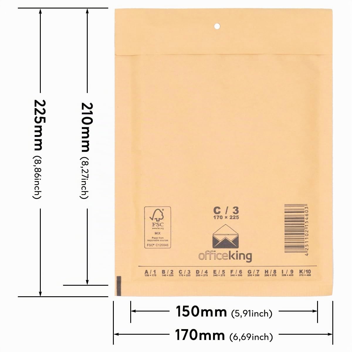 verpacking-versandtaschen-c3-din-a5-braun-150x215mm-100st image 2