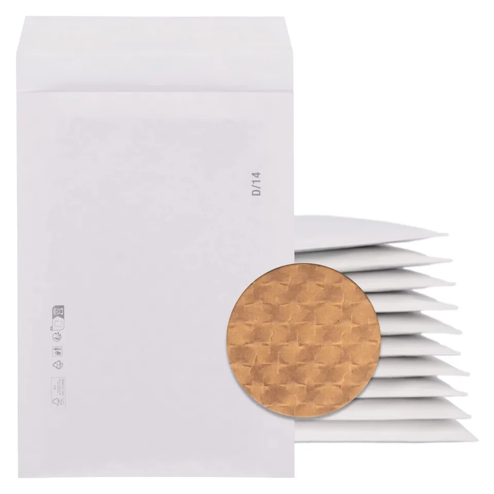verpacking-versandtaschen-papierpolster-200x275mm-wei-100-stk image 1