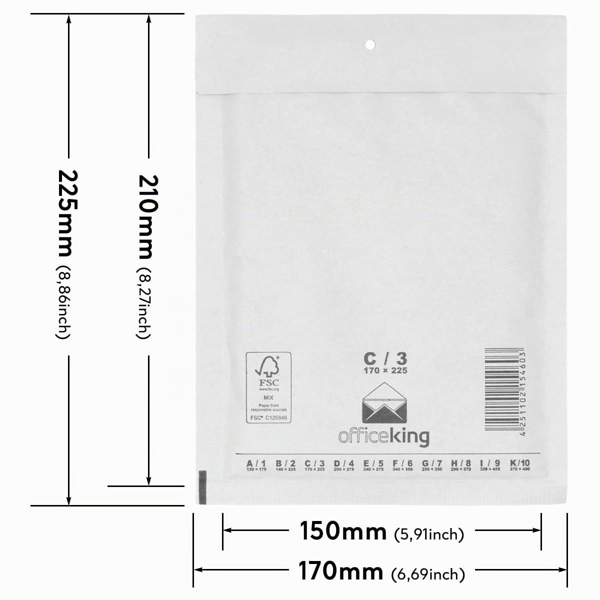 verpacking-luftpolstertaschen-c3-wei-170x225mm-din-a5-400-st-ck image 2