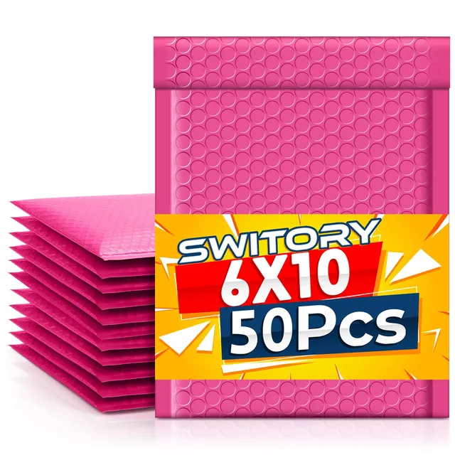 switory-padded-envelopes-15-2x22-9cm-luftpolsterumschlag-rosa-50-st-ck image 1