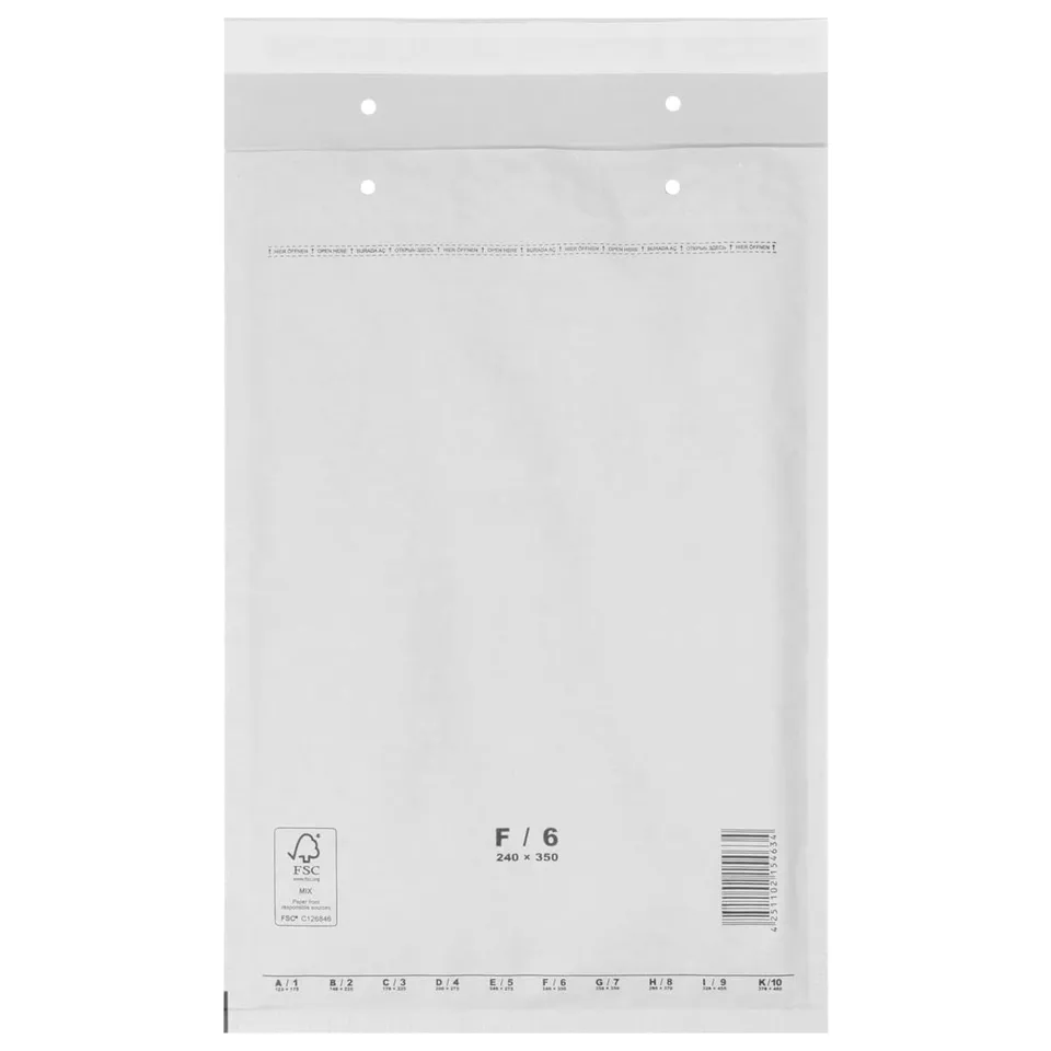 verpacking-f6-luftpolstertaschen-210x340-mm-wei-800-st-ck-selbstklebend image 1