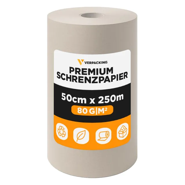 verpacking-schrenzpapier-50cm-x-250m-80g-m-1-rolle-recycling image 1