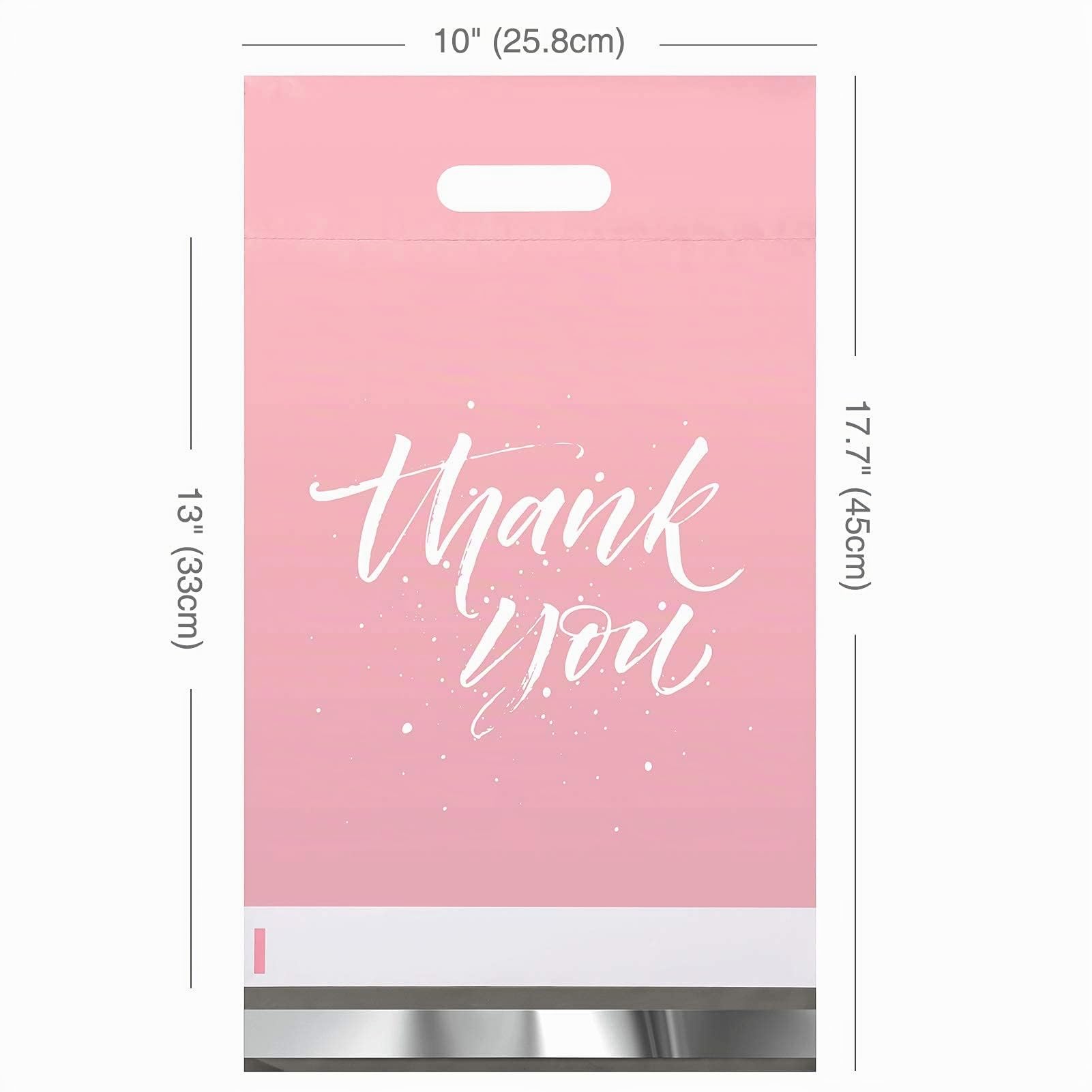 switory-mailing-bags-versandtasche-griff-rosa-262x330-100-st-ck image 2