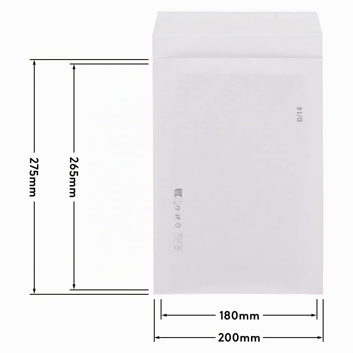 verpacking-versandtaschen-papierpolster-200x275mm-wei-100-stk image 3