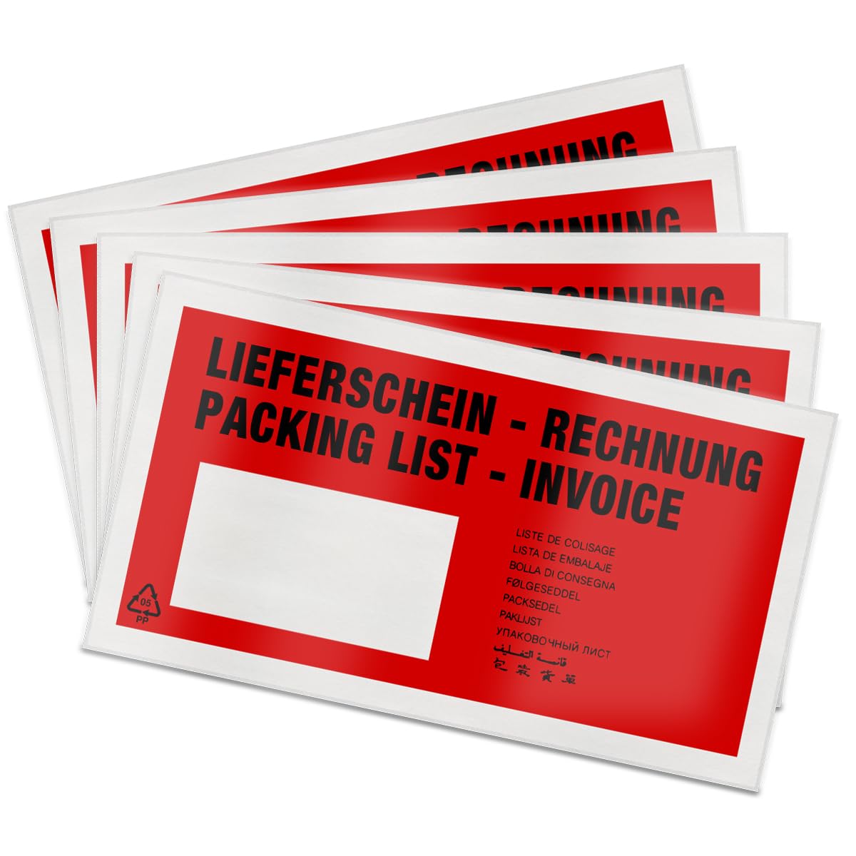 verpacking-lieferscheintaschen-din-lang-versandtasche-rot-100-st-ck image 8