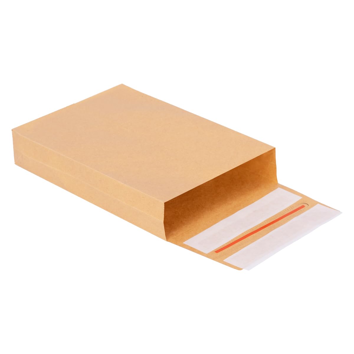 verpacking-faltentaschen-229x162x40-versandtasche-braun-50-stk image 1