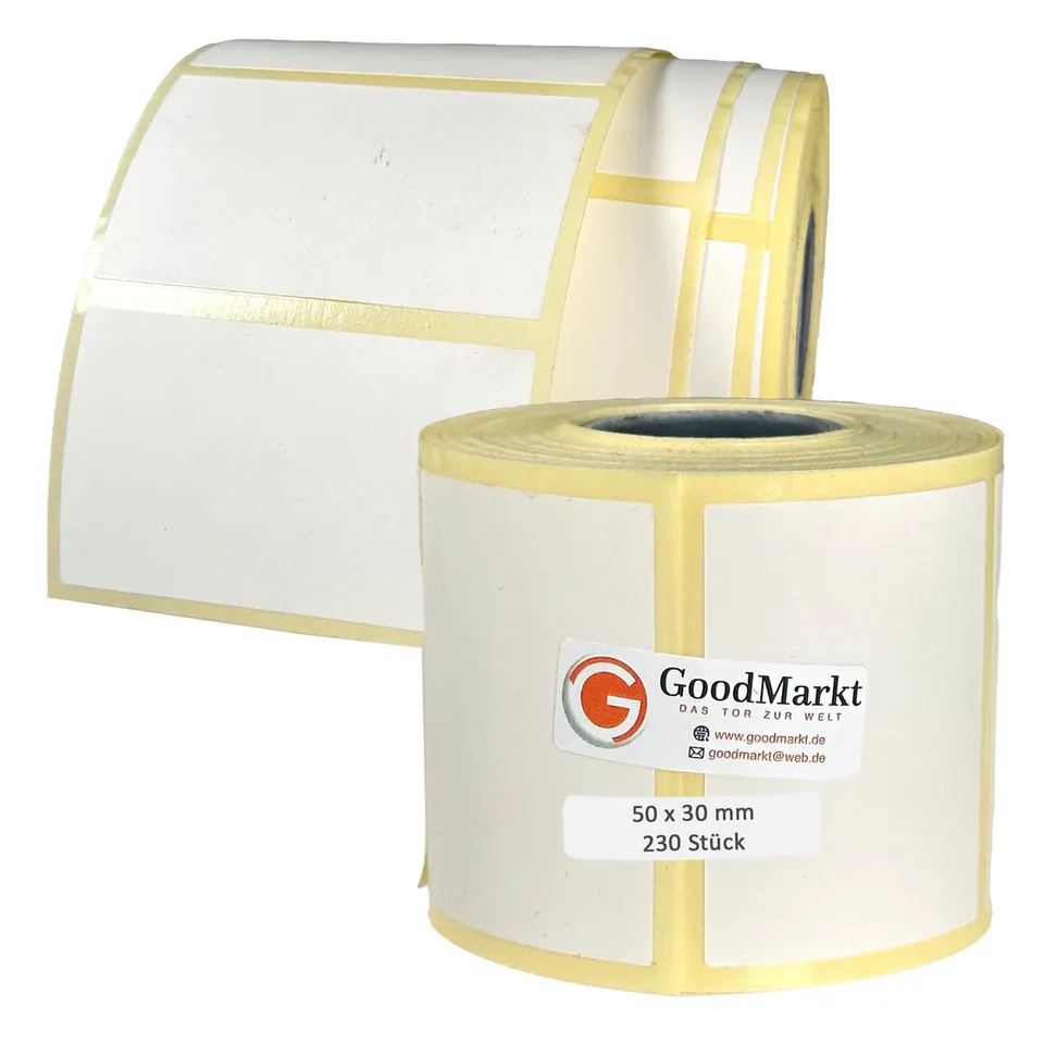 goodmarkt-thermodirekt-etiketten-50x30-mm-wei-230-st-ck image 1