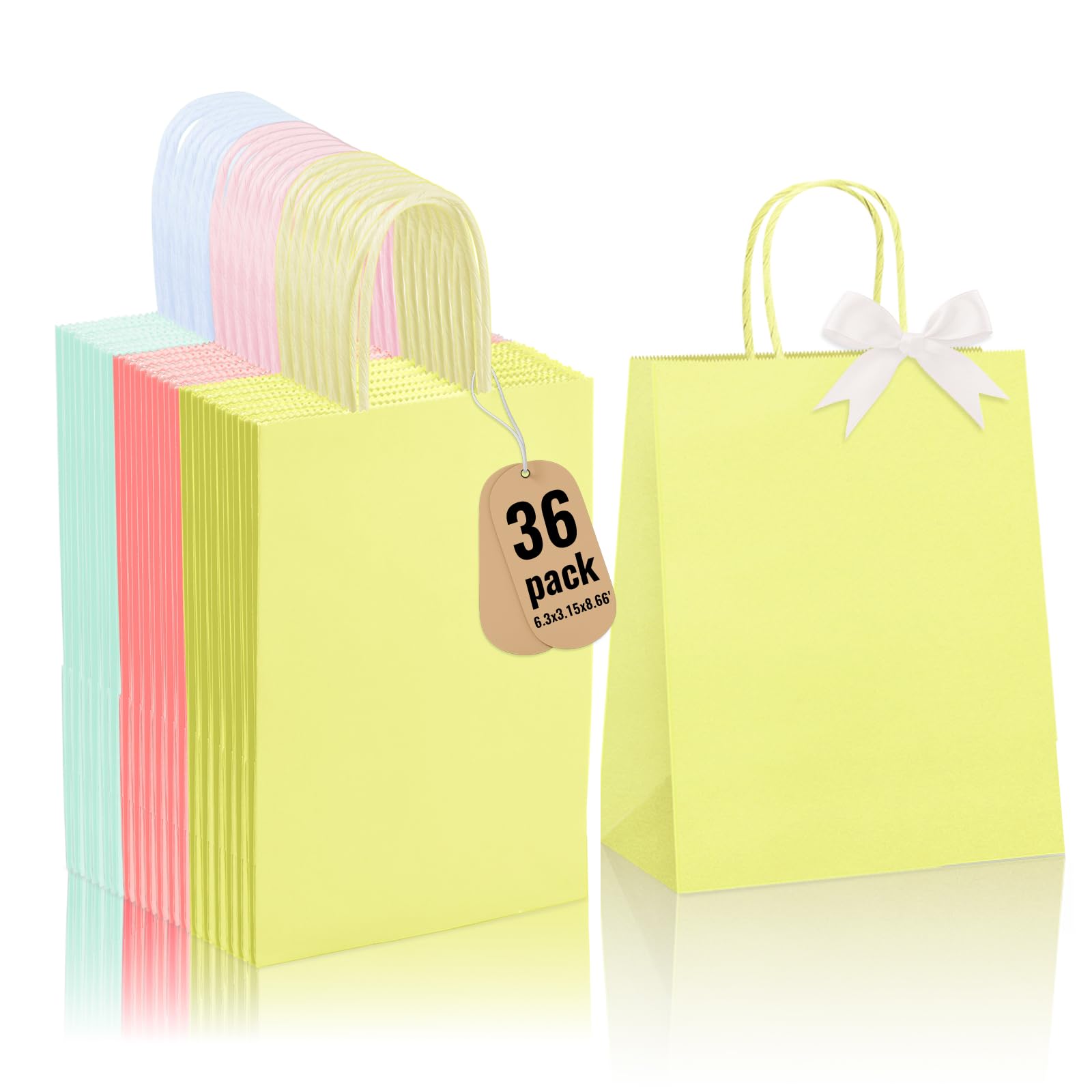 switory-gift-bags-geschenkt-ten-bunt-21x15x8cm-36-st-ck-kraft image 1