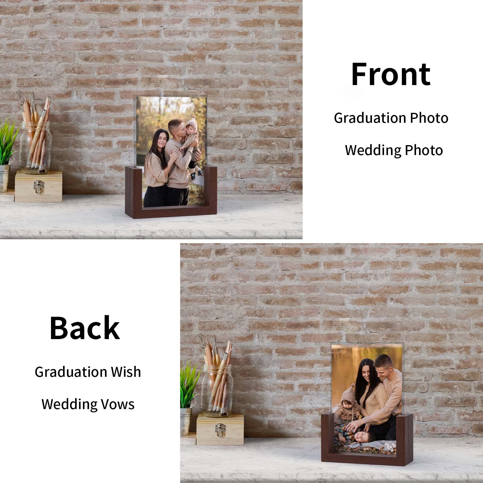 rlavbl-picture-frames-bilderrahmen-glas-10x15cm-2er-set-braun image 2