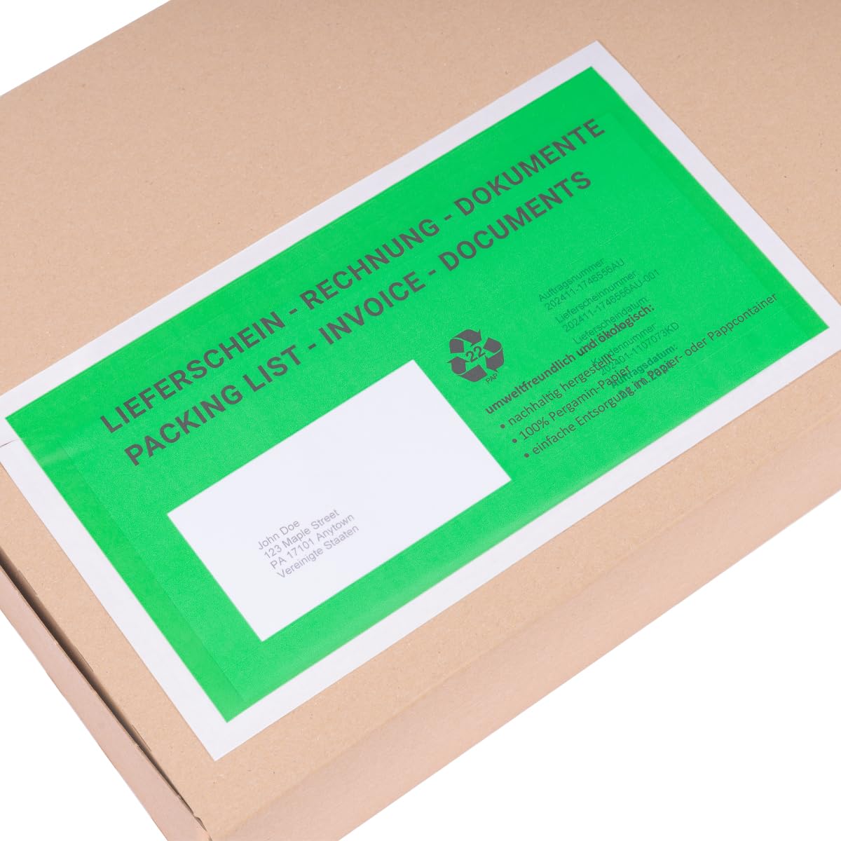 verpacking-lieferscheintaschen-pergamin-gr-n-dl-225x110-1000-st-ck image 5