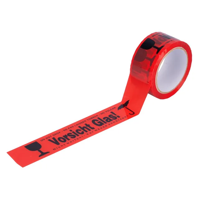 verpacking-vorsicht-glas-klebeband-48mmx66m-rot-18-rollen-leise image 1