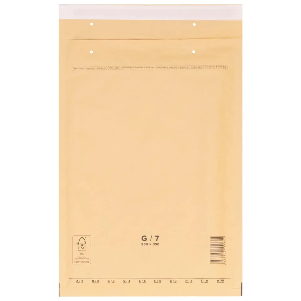 verpacking-g7-luftpolstertaschen-230x340-mm-braun-600-st-ck-selbstklebend image 1