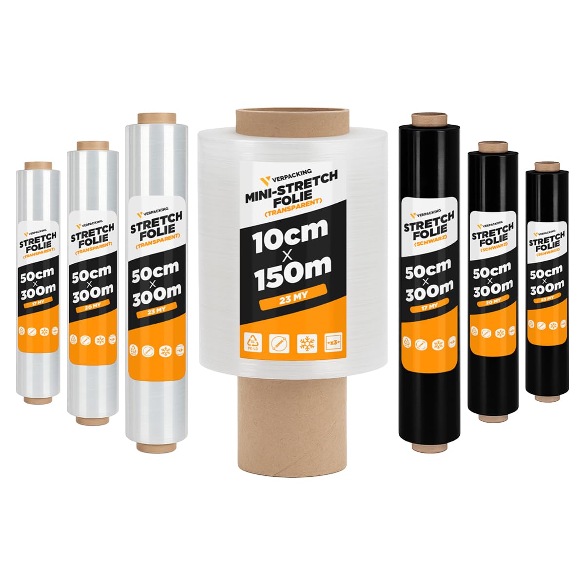 verpacking-stretchfolie-mini-100mm-150m-6-rollen-mit-abroller image 8