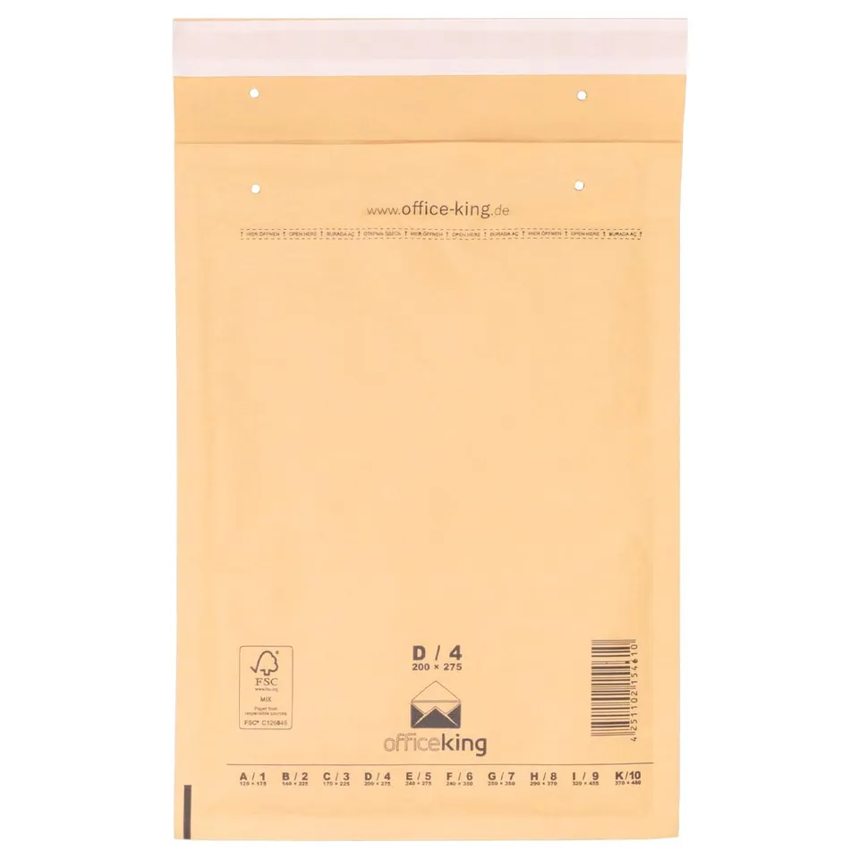 verpacking-versandtaschen-d-4-luftpolstertasche-braun-180x265-50-stk image 1