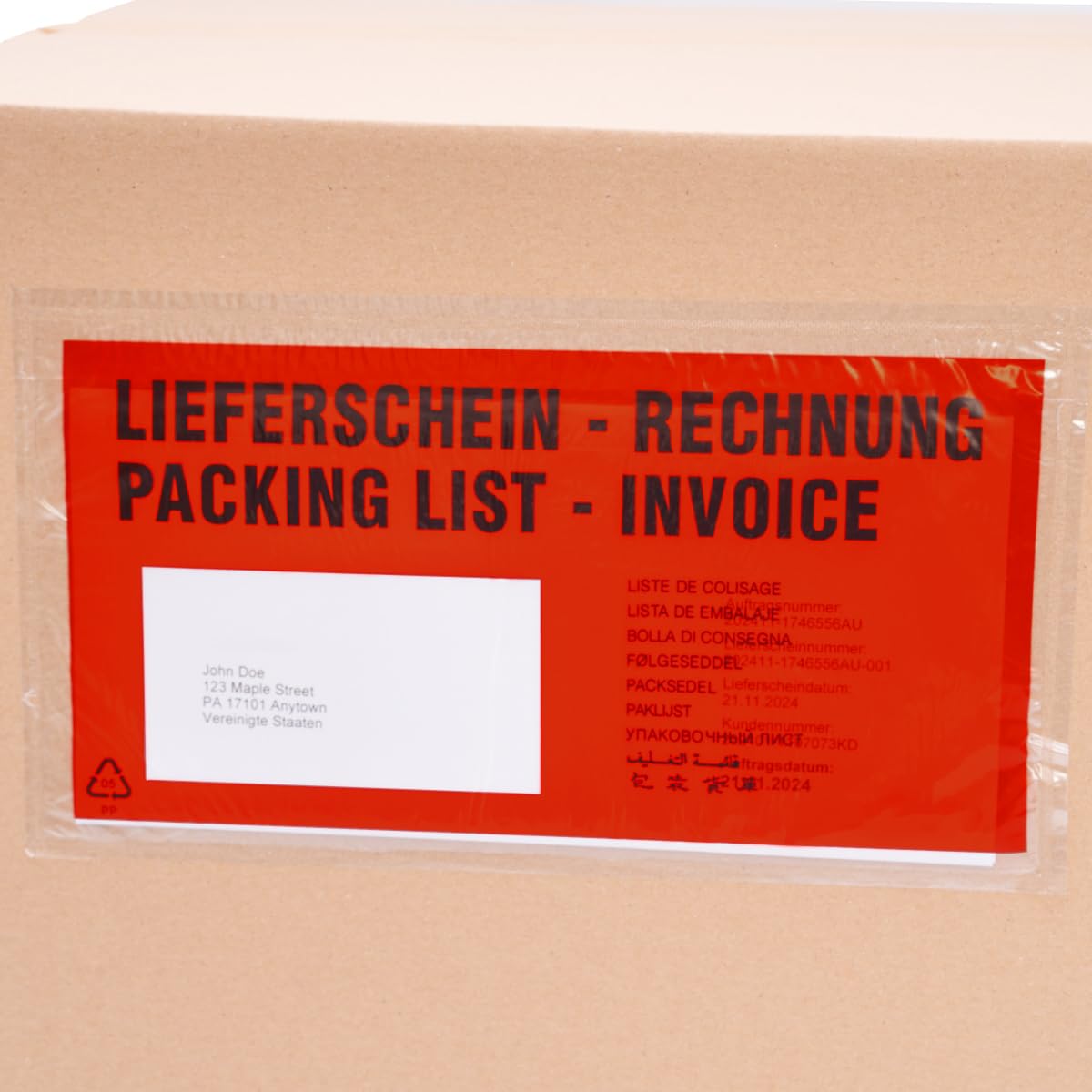 verpacking-lieferscheintaschen-din-lang-versandtasche-rot-100-st-ck image 5