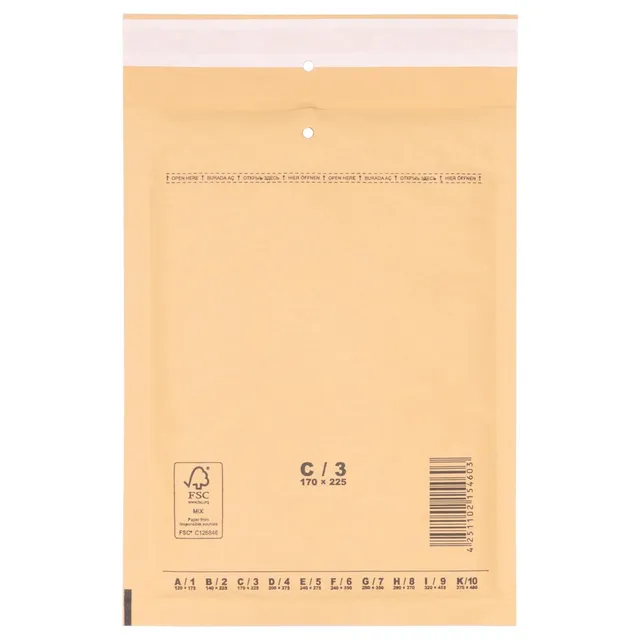 verpacking-versandtaschen-luftpolster-c3-braun-200-st-ck image 1