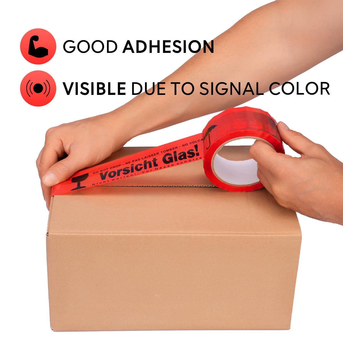 verpacking-klebeband-vorsicht-glas-48mmx66m-rot-36-rollen image 5