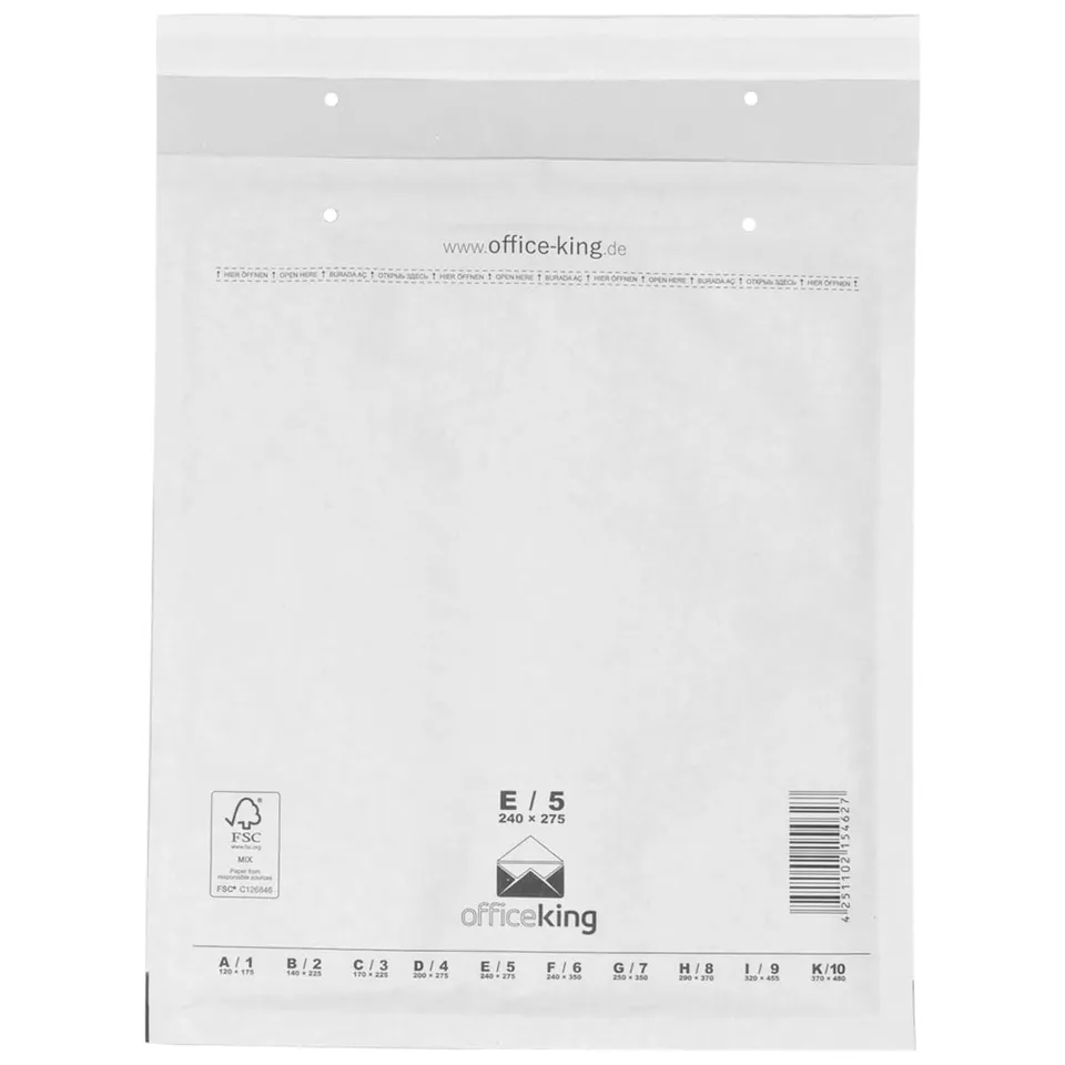 verpacking-versandtaschen-e5-240x275mm-luftpolstertasche-weiss-200st image 1