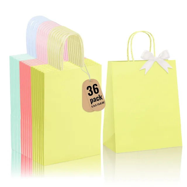 switory-gift-bags-geschenkt-ten-bunt-21x15x8cm-36-st-ck-kraft image 1